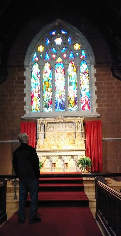 church stained glass john